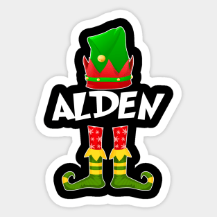 Alden Elf Sticker